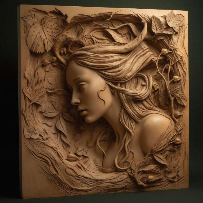 نموذج ثلاثي الأبعاد لآلة CNC 3D Art 